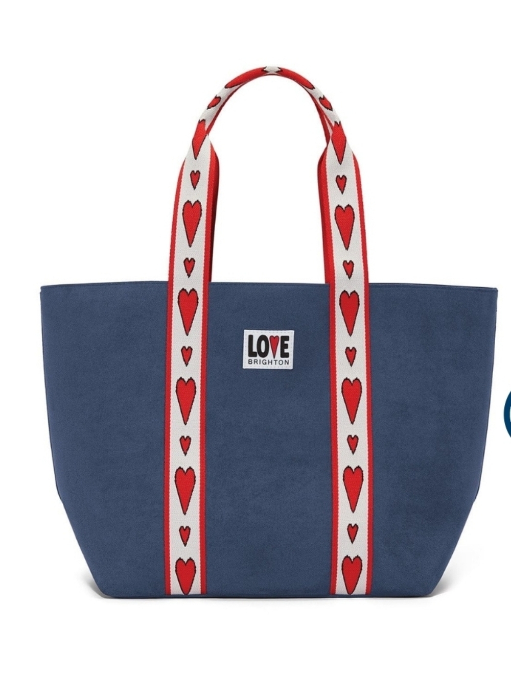Brighton Velveteen Love Tote - Picture 6 of 6